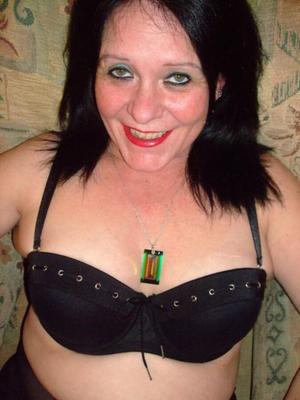 Marie from Elgin in Black Undies