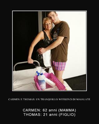 CARMEN E THOMAS: un week-end tranquille de maialate