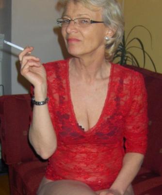 Smoking Hot Granny Justine