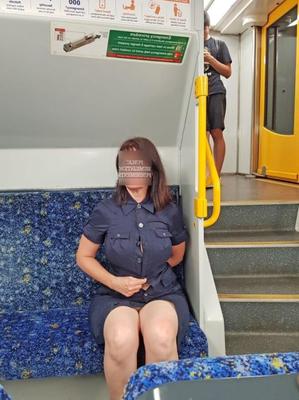 His Subway Slut