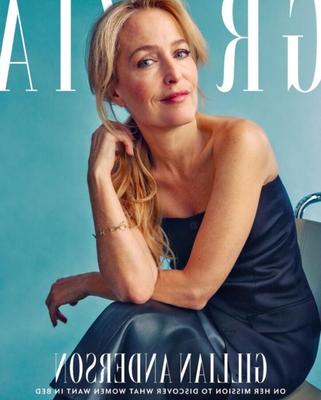 Gillian Anderson, Grazia UK //