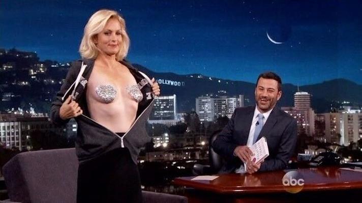 Alexandra Wentworth on Kimmel