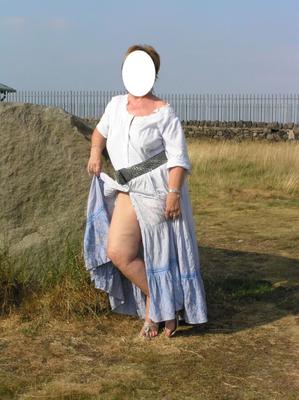 Lady A - GMILF Takes a Walk in the Sun - And a Hot Load!