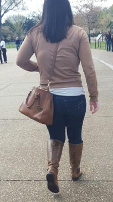 Candid BBW DC Trip