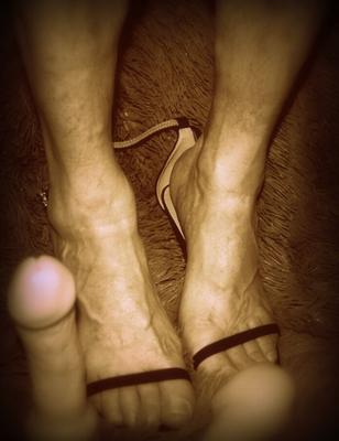 mes pieds et mes amis :)