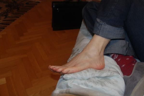 My mature wife feet