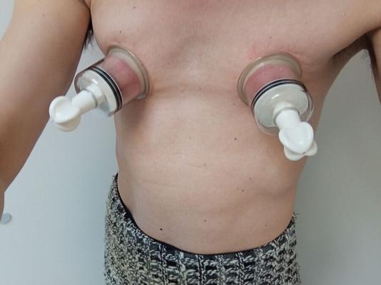 Nipple (piercing/suckers/clamps/weights/pain/torture)