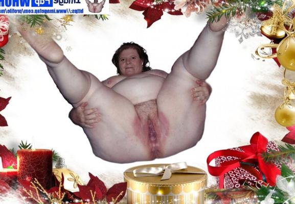 Feliz Navidad de parte de Granny Whore Elly