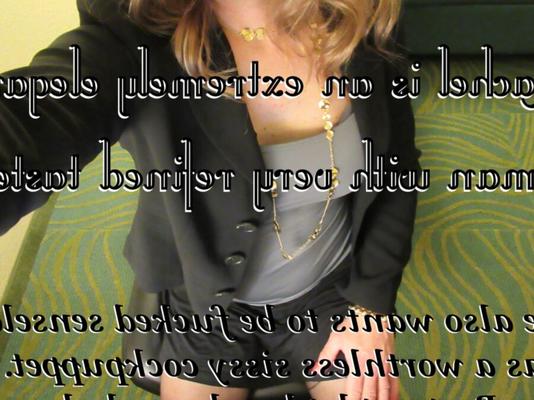 Sous-titré Sissy Slut - Élégante Sissy Rachel