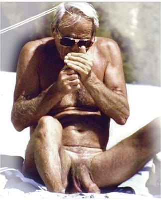 Grandpa nudist