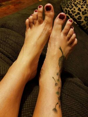 Feet sent to me