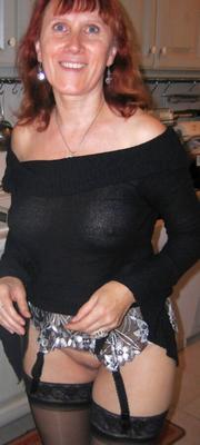 A redhead milf