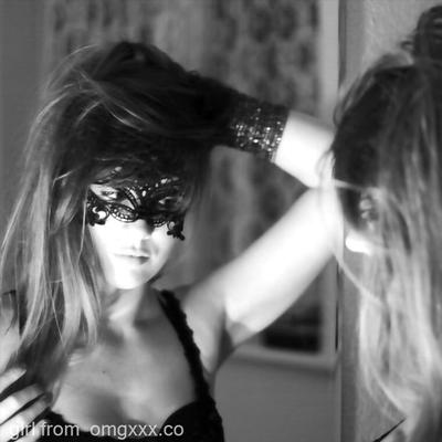 Erotic Women In Mask.