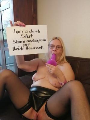 Heidi the German slut