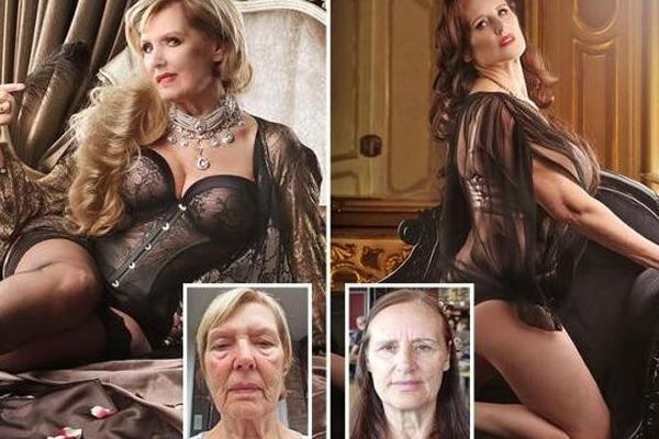 mature housewives turned into sexy vamps