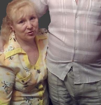 mi mamá y su sobrino