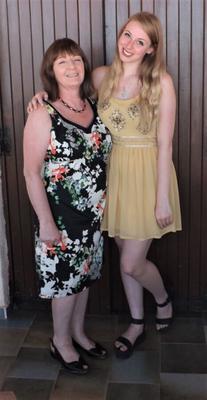 Amy and Michelle - mother and daughter