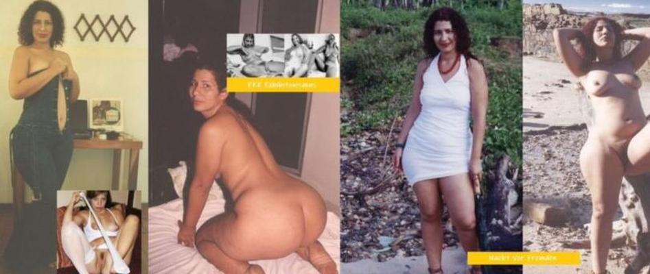 FKK Mama Natalia Bundas Dicker Nackter Po vor Sohn et Fremden