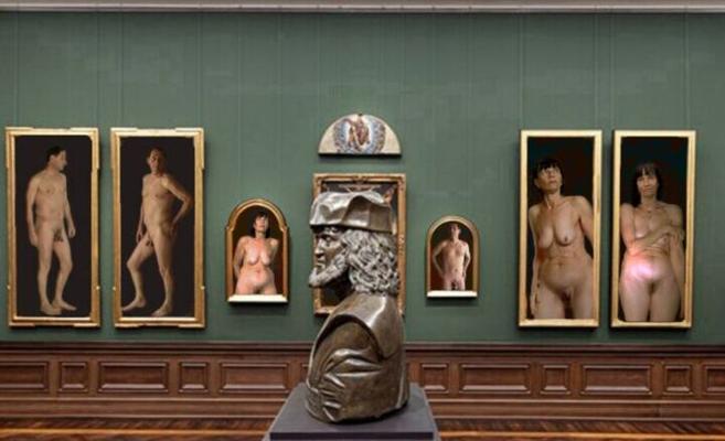 La galería desnuda