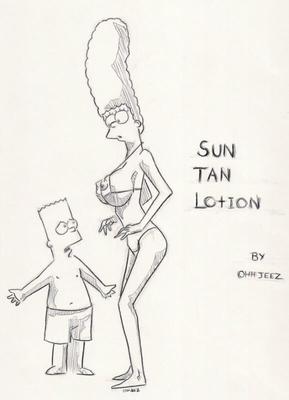 The Simpsons - Sun Tan Lotion