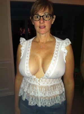 Wives in White See Through Dresses & Tops