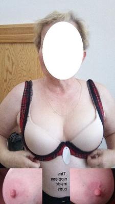 Erotic nocup bra for my mother in law -- nude tits