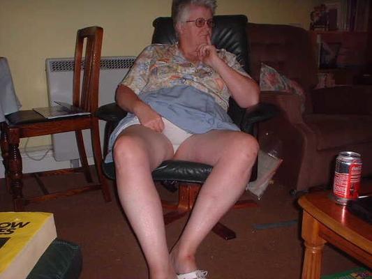 Grannies upskirt