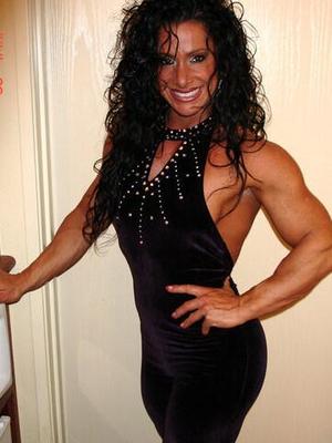 Debbie Bramwell! Great Muscles And A Great Smile!