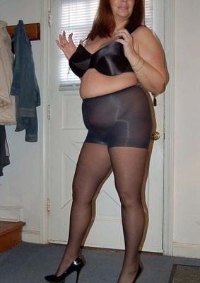 pantyhose bbw