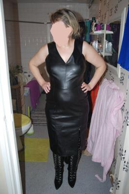 PVC Dress & Thighboots