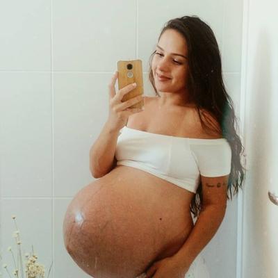 Patricia, maman amateur très enceinte