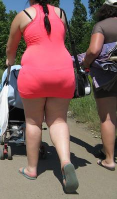 Hot BBW`s Walking