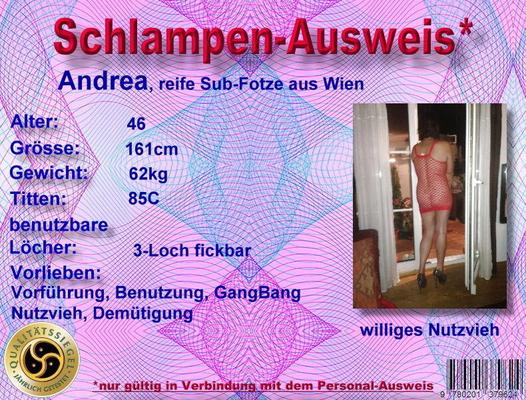 Andrea, devote Bitch aus Wien