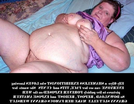 REPOST /  Make BBW Granny Elly yo Famous IMAGEFAP SLUT