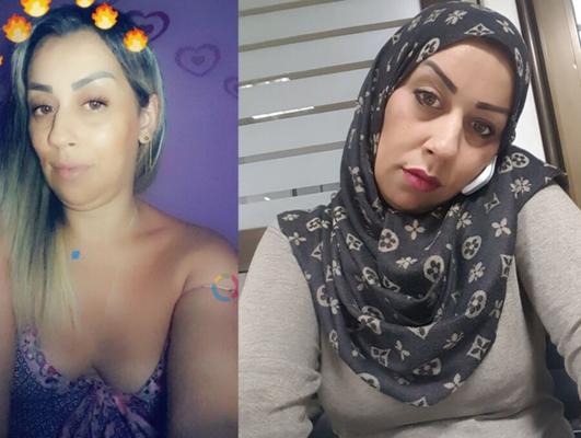 hijab con y sin