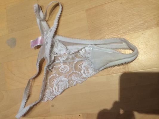 Dirty knickers the wife has worn on a girls night out