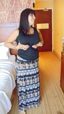 Exposed wife in hotel photo shoot