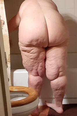 Bbw esposa prostituta celulite bunda e coxas