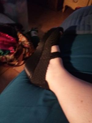 (my mature friend) new shoes