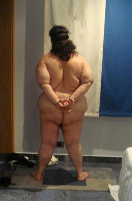 My fat slave is tied naked and hotgied