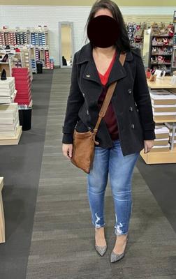 Mi esposa perfecta comprando tacones