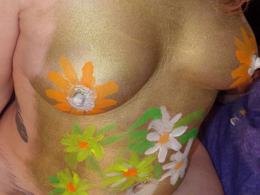 Meine Bodypainting-Experimente