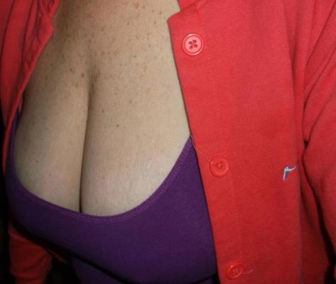 mes gros seins pendants