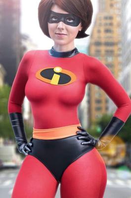 Cette maman est la plus belle Elastigirl