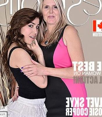 MATURE.NL - Velvet Skye Rosie Cooper - Old Young Lesbian