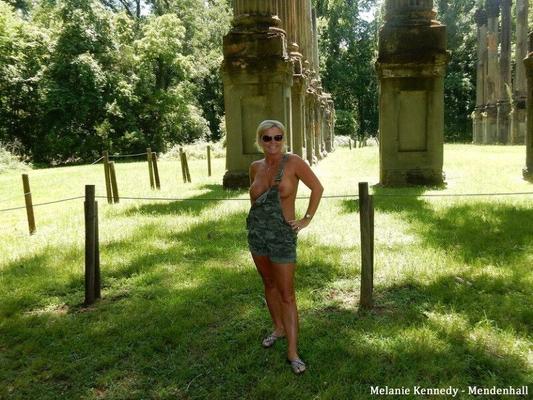 Windsor Ruins military outfit naked