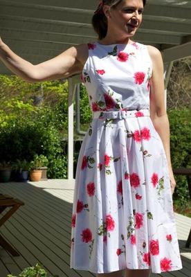 Une jolie robe à fleurs