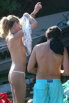 Heidi Klum Brustwarzen