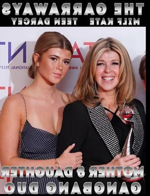 Kate Garraway und Darcey, MILF-Tittenmutter und Teenager-Tittentochter