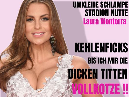 Laura Wontorra TV Stadion Umkleide Schlampe Will Auch Nur Ficken